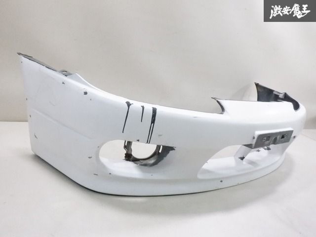 【カットなし】 日産 純正 S15 シルビア SILVIA フロントバンパー 62022-85F40 白系 ホワイト 即納 棚2F-F-3