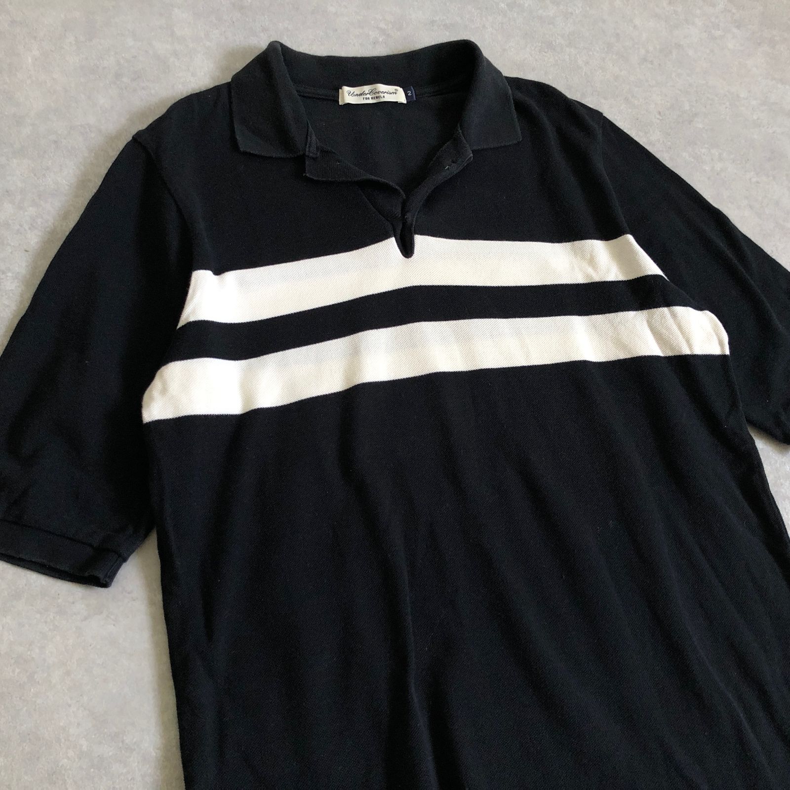 UNDERCOVER プレコレクション23SSコレクション　切替ポロシャツ 2023SS｜MENS｜COLLECTIONS｜UNDERCOVER OFFICIAL ONLINE STORE