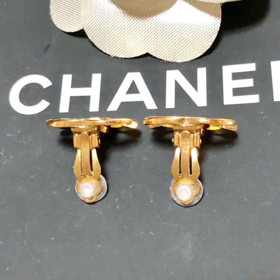 CHANEL シャネル イヤリング 貝 シェル ヴィンテージ ココマーク 定番