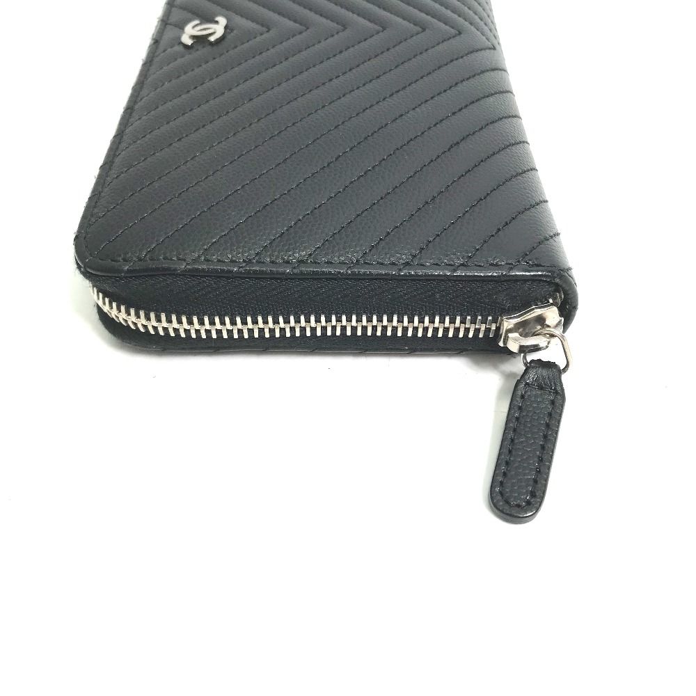 5HM17 CHANEL シャネル 長財布 キャビアスキン キルティング org.jpg