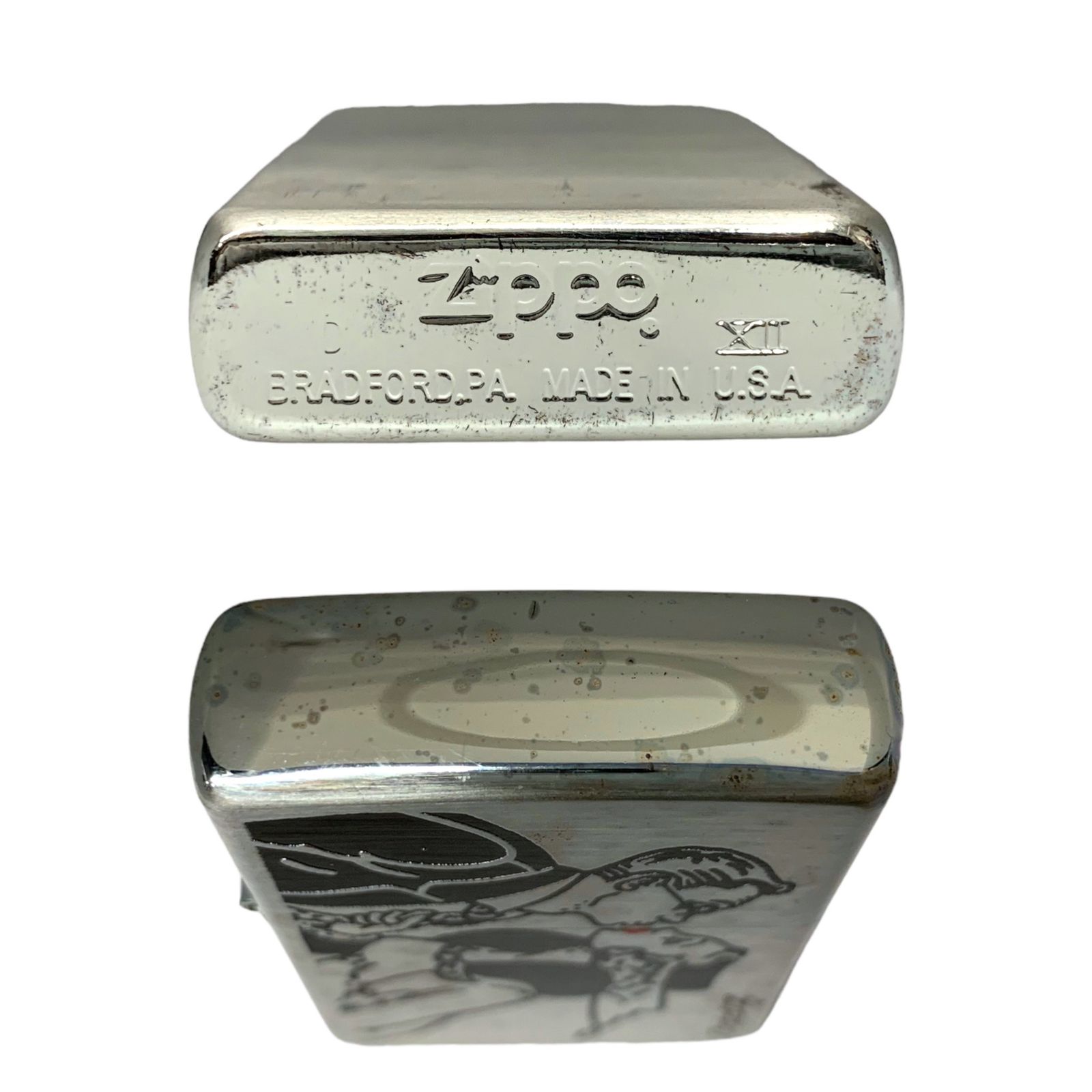 zippo (ジッポー) ライター 96年製 WINDY ウィンディガール オルゴール