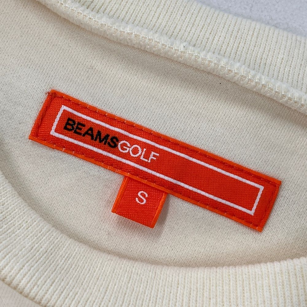 サイズ：S BEAMS GOLF ビームスゴルフ スウェットベスト ベージュ系
