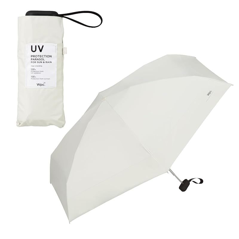 【2024】Wpc. 日傘 折りたたみ傘 遮光切り継ぎtiny 53 EC オフ 《遮光率100%・UVカット率100％・UPF50＋・晴雨兼用》 親骨53cm レディース おしゃれ 可愛い コンパクト 女性 通勤 通学 RWS-TN2410-102 1