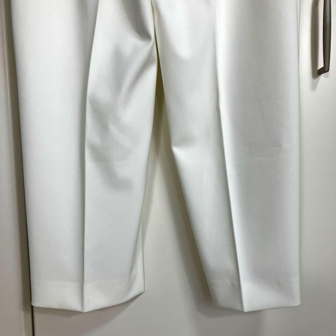 conte コンテ スリットテーパードパンツ ホワイト サイズ38 Conte（コンテ） スリットテーパードパンツ サイズ：38 ホワイト