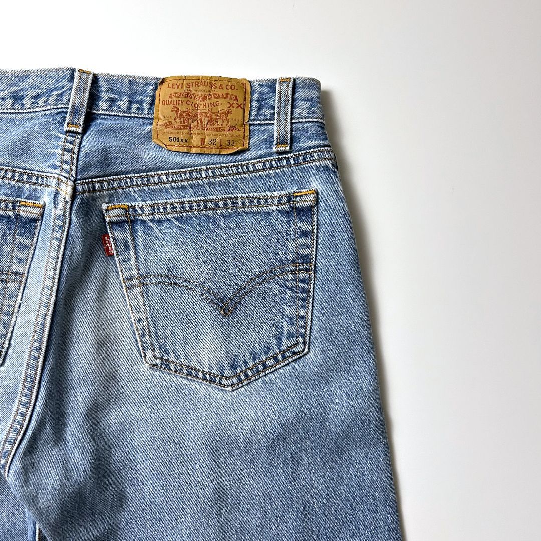Levi's 501xx デニムパンツ USA製 W32 L33（実寸W29 L29）90s