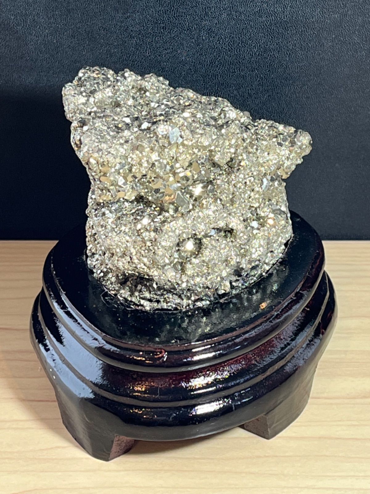 パイライトの置物 (黄鉄鉱) パイライトの置物 (黄鉄鉱)