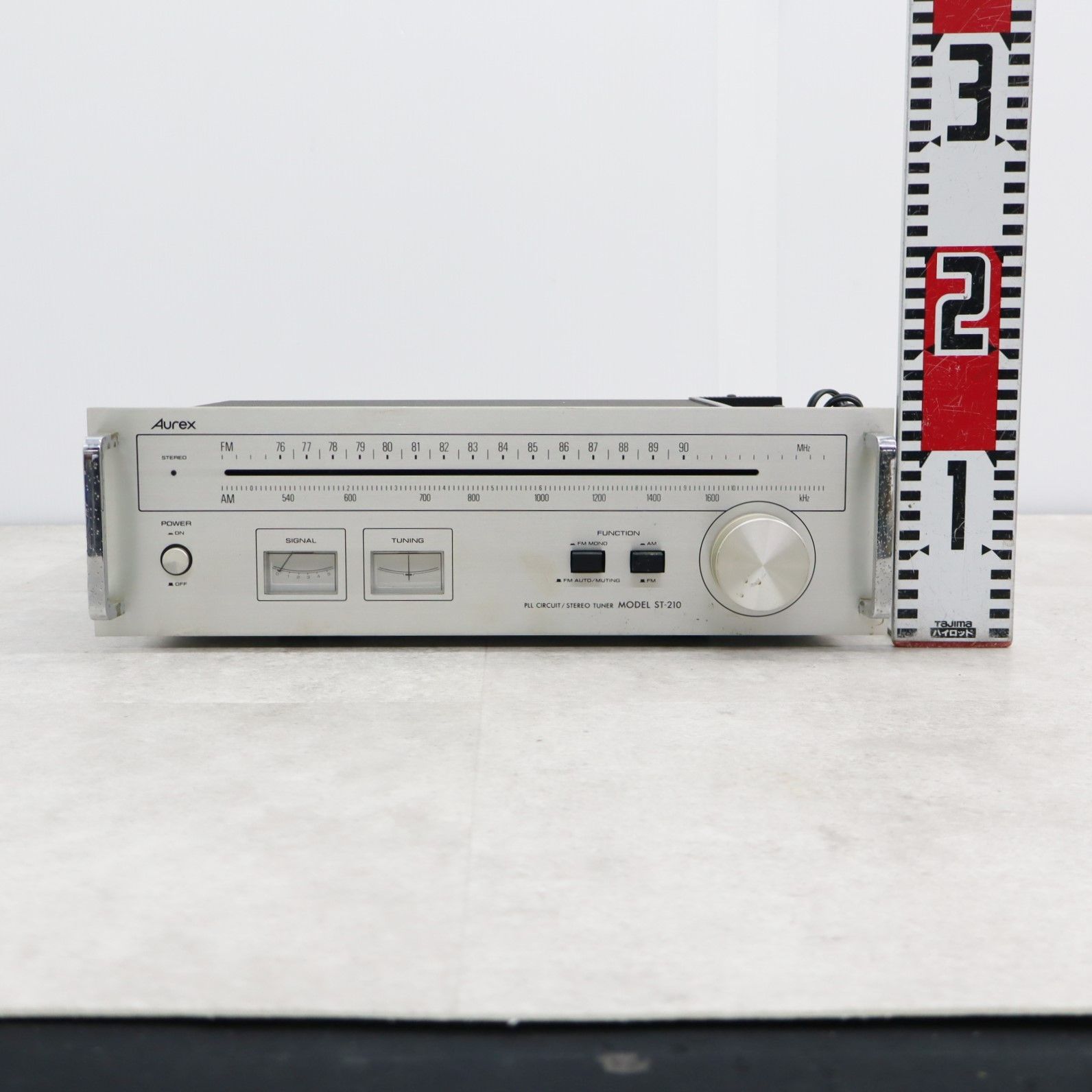 △現状販売 ｜AM FM ステレオチューナー｜Aurex オーレックス ST-210 