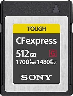 ソニー SONY CFexpress Type B メモリーカード 512GB タフ仕様 書き込み速度1480MB|s 読み出し速度1700MB|s CEB-G512