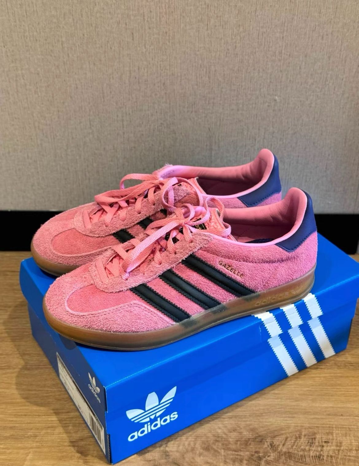 百々千晴着用 adidas gazelle indoor ガゼル pink - 靴