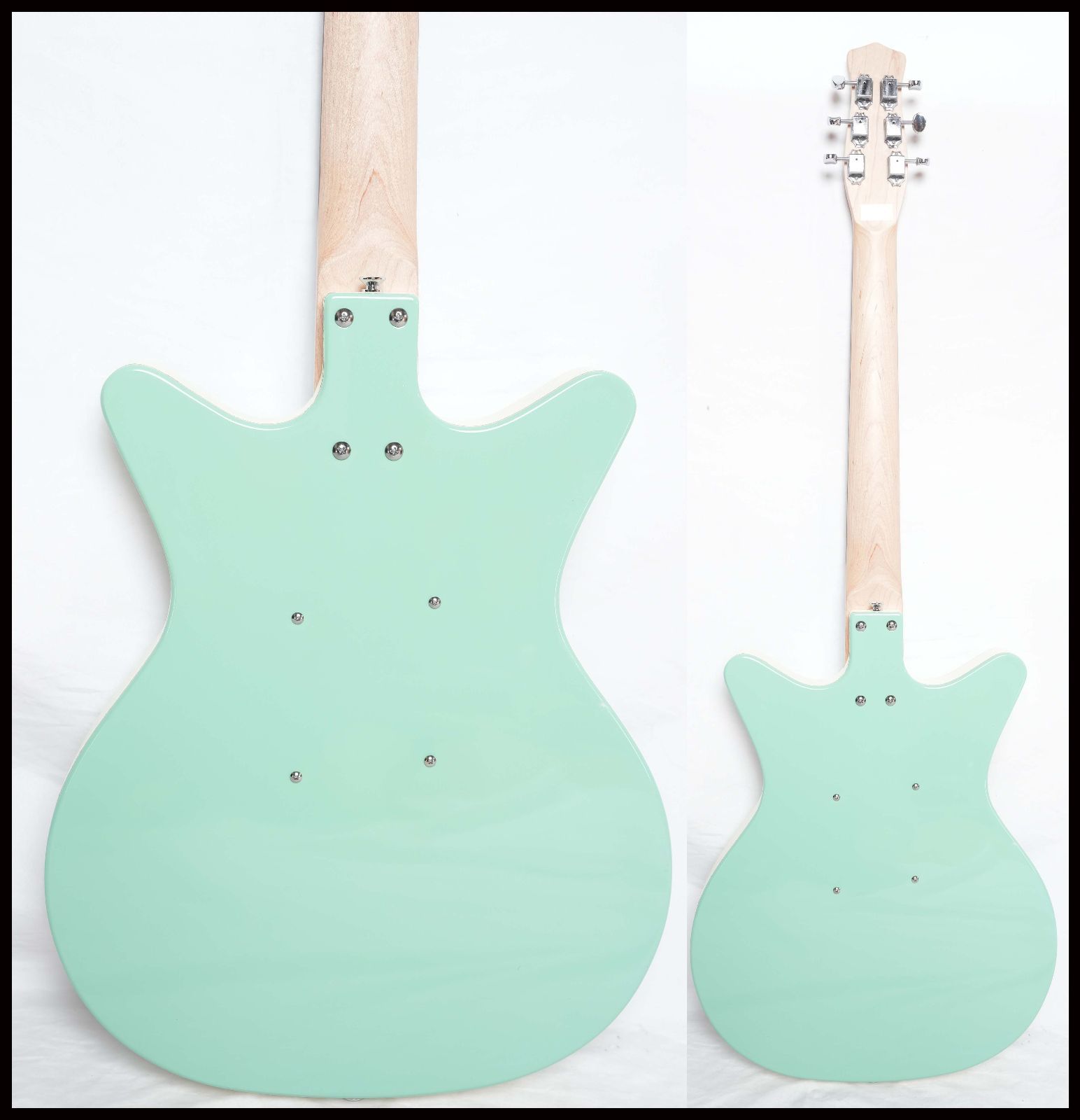 Danelectro 復刻モデル STOCK'59 V.AQUA 美品 Danelectro STOCK 59 V AQUA エレキギター（新品特価/送料無料