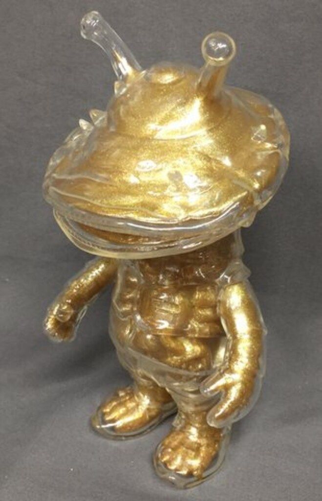 SECRETBASE 円谷プロ X-RAY カネゴン(クリア成型/骨/ブラック) X-RAY