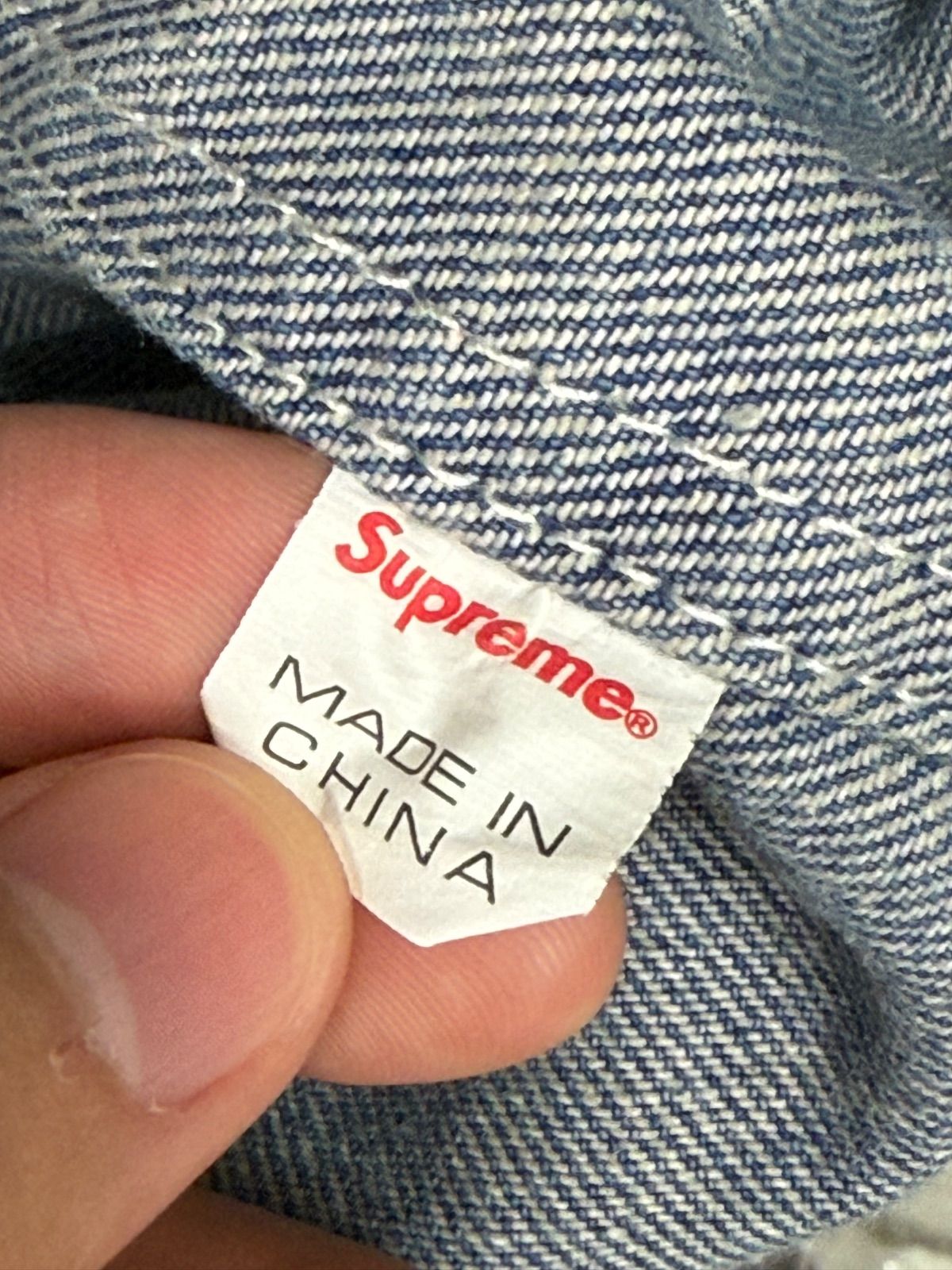 Supreme 19SS Gonz Map Denim Tote - メルカリ