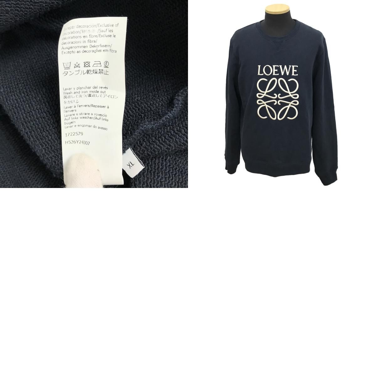 ロエベ LOEWE トップス アナグラム クルーネック スウェット シャツ 