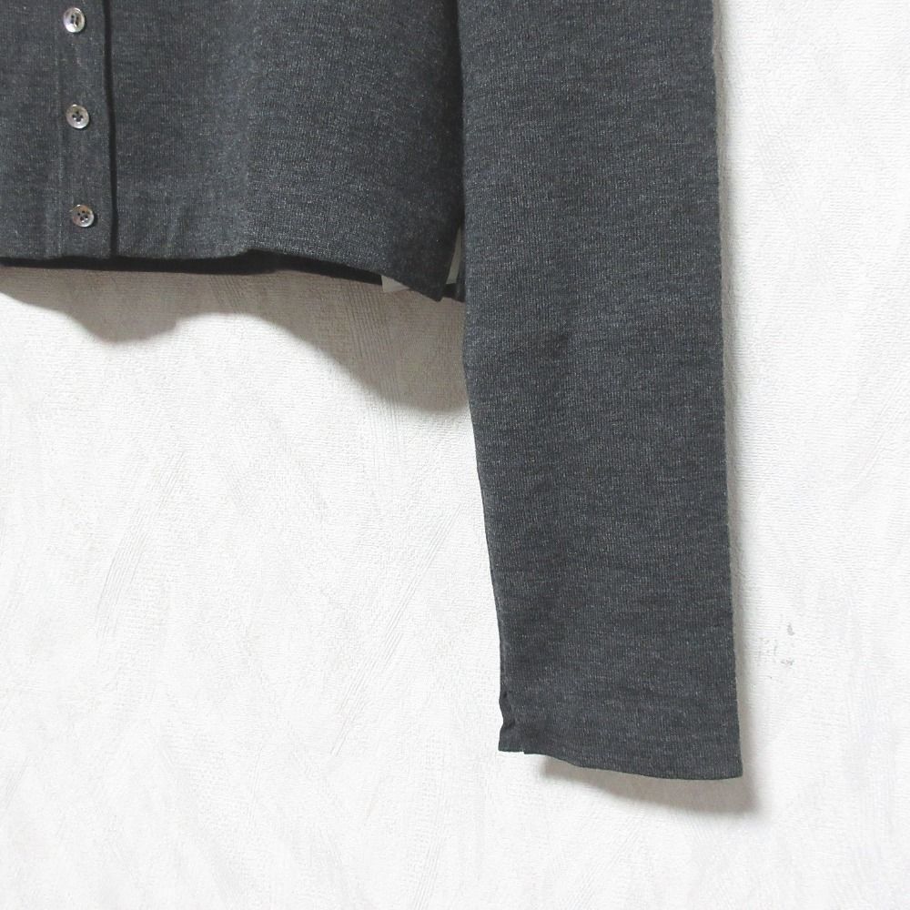 美品 FOXEY フォクシー ウールニットカーディガン 33557 サイズ