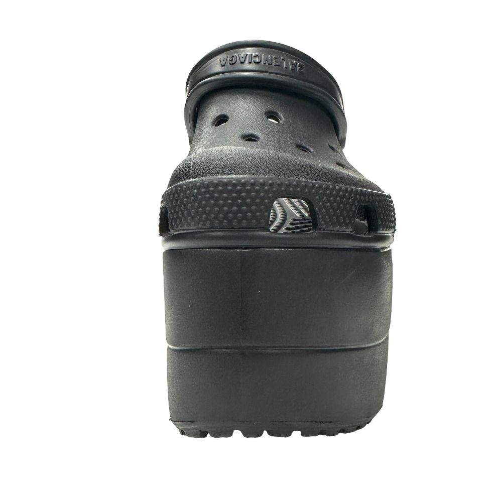 BALENCIAGA バレンシアガ サンダル クロックス 厚底 ブラック 36 36 AB  
