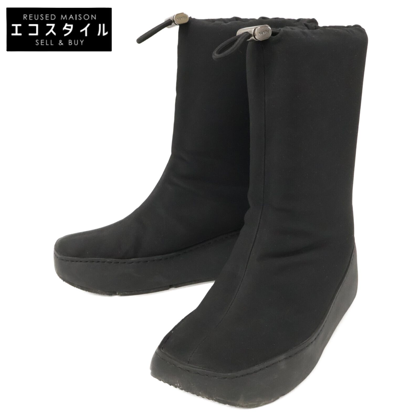 PRADA SPORT プラダスポーツ ナイロン 厚底 スノーブーツ/ 37