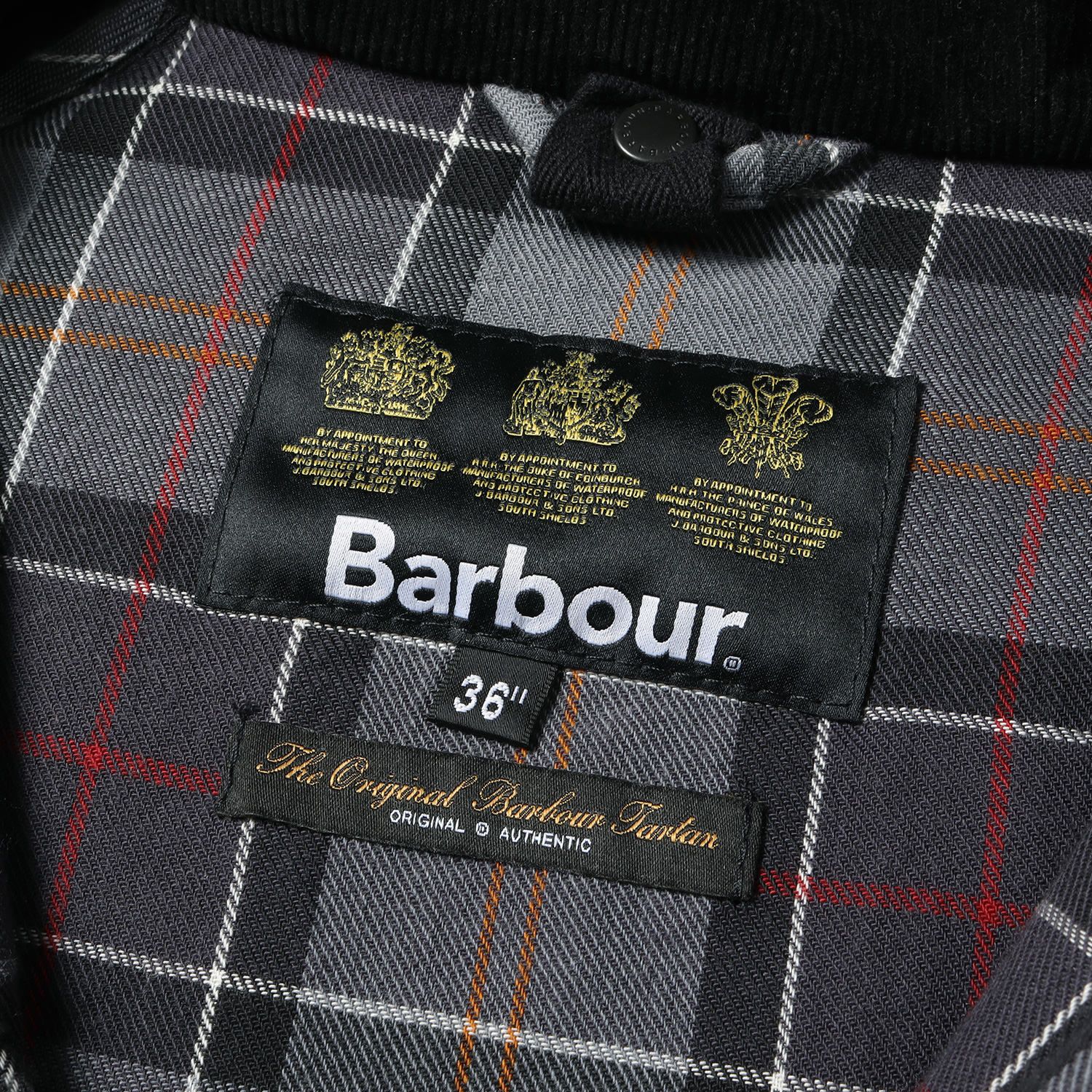 BARBOUR バブアー ジャケット サイズ:36 フード付き オイルドコットン