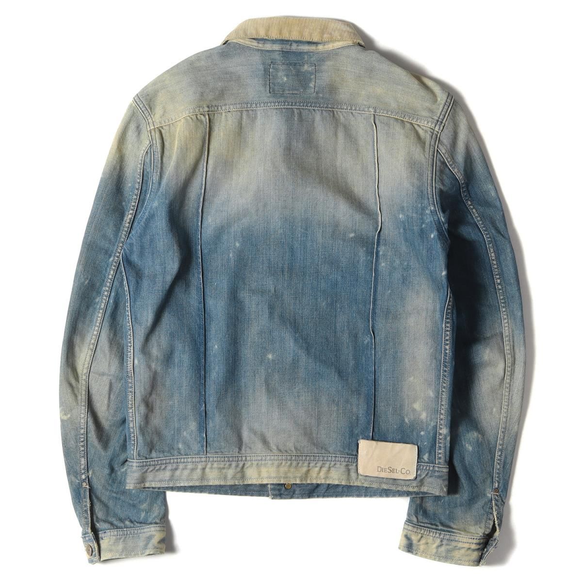 DIESEL ディーゼル ジャケット サイズ:M ヴィンテージ加工 デニム