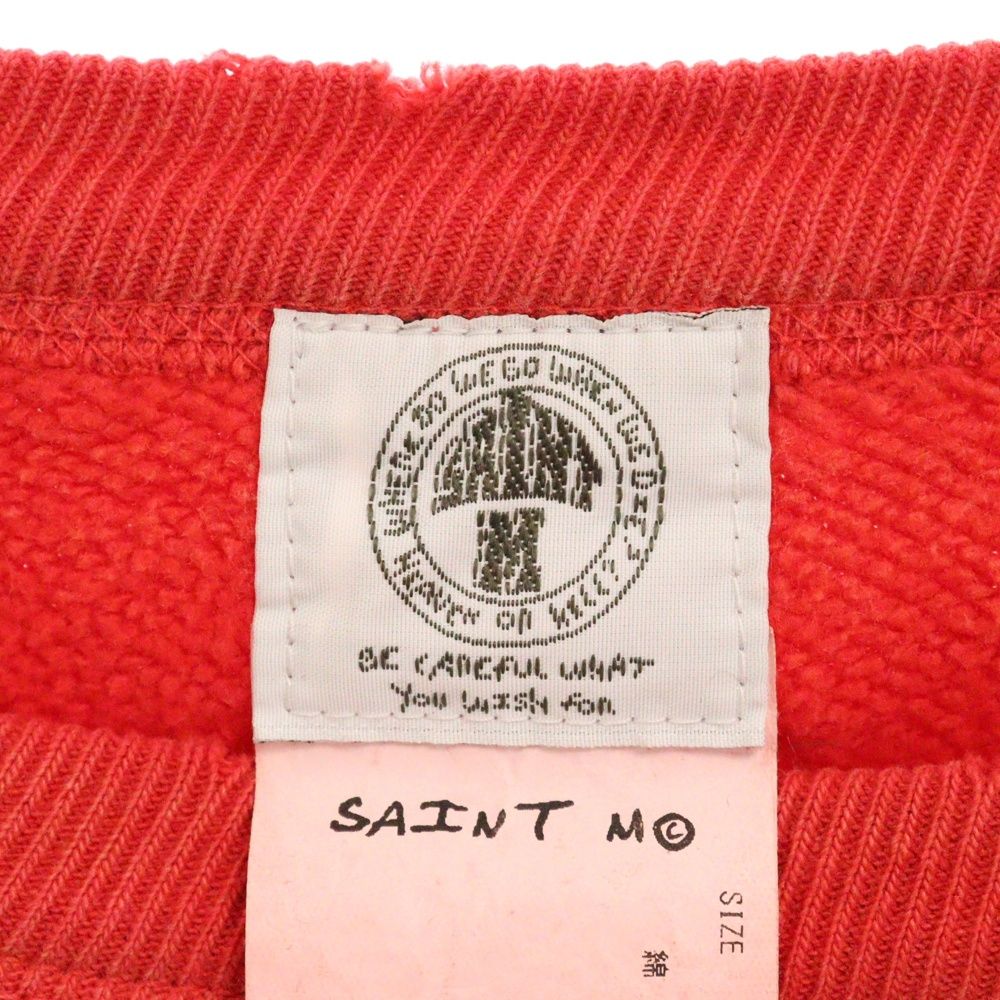 SAINT MICHAEL (セントマイケル) 21AW RGLN SWT SH ENJYHLL ダメージ  