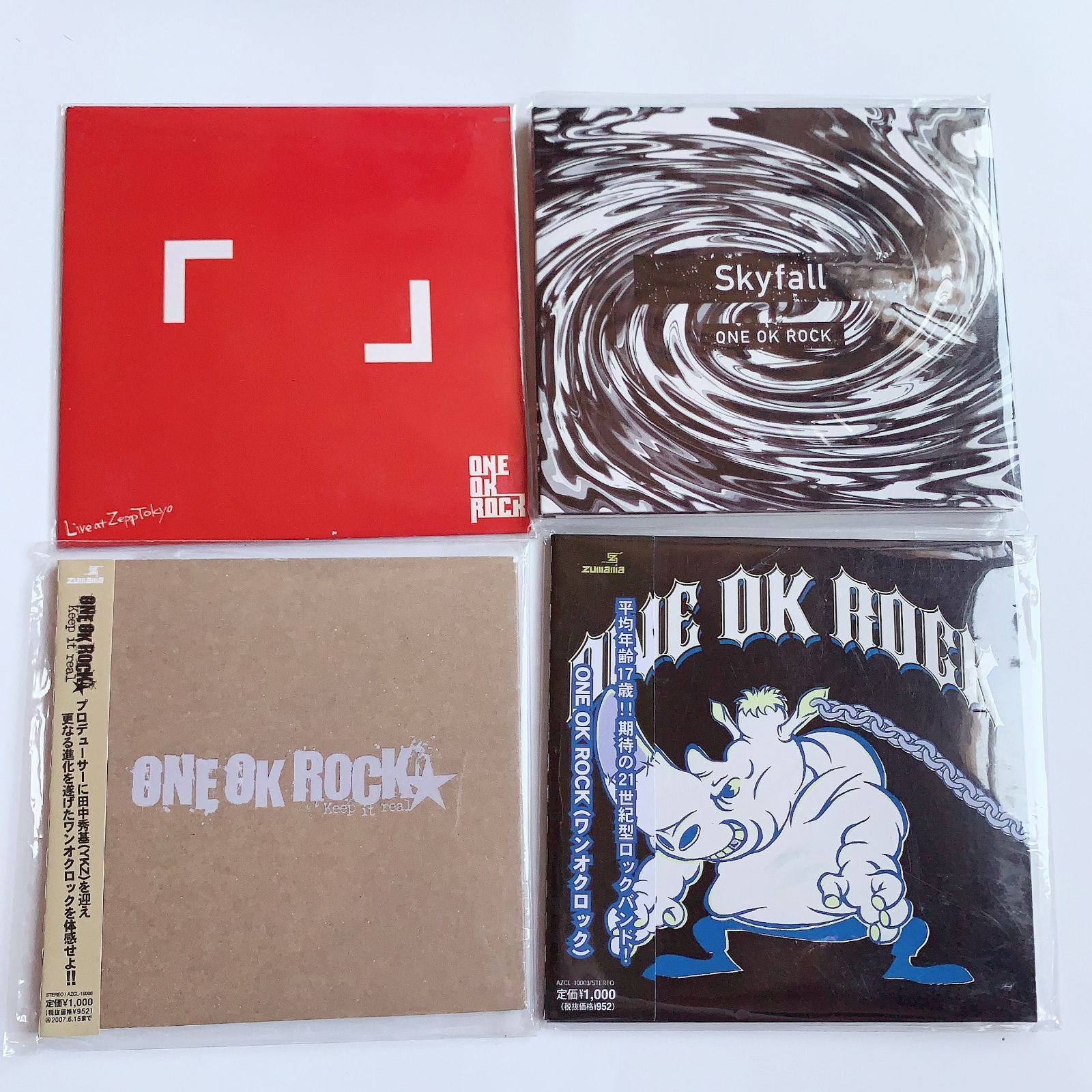 ONE OK ROCK CD4枚セット 帯付き ONE OK ROCK CD4枚セット 帯付き