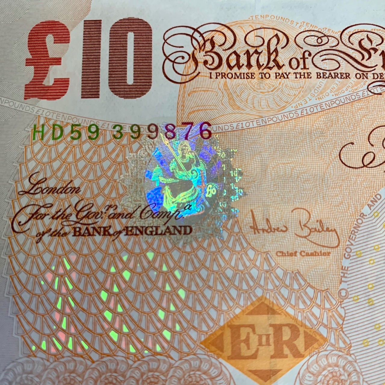ピッポム⭐︎旧紙幣☆イギリス80ポンド ⭐️新品保管品】 BANK OF ENGLAND TEN Pounds イギリス ポンド