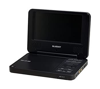 中古】「非常に良い」BLUEDOT ポータブルDVDプレーヤー 7インチ 中古】「非常に良い」BLUEDOT ポータブルDVDプレーヤー 7インチ