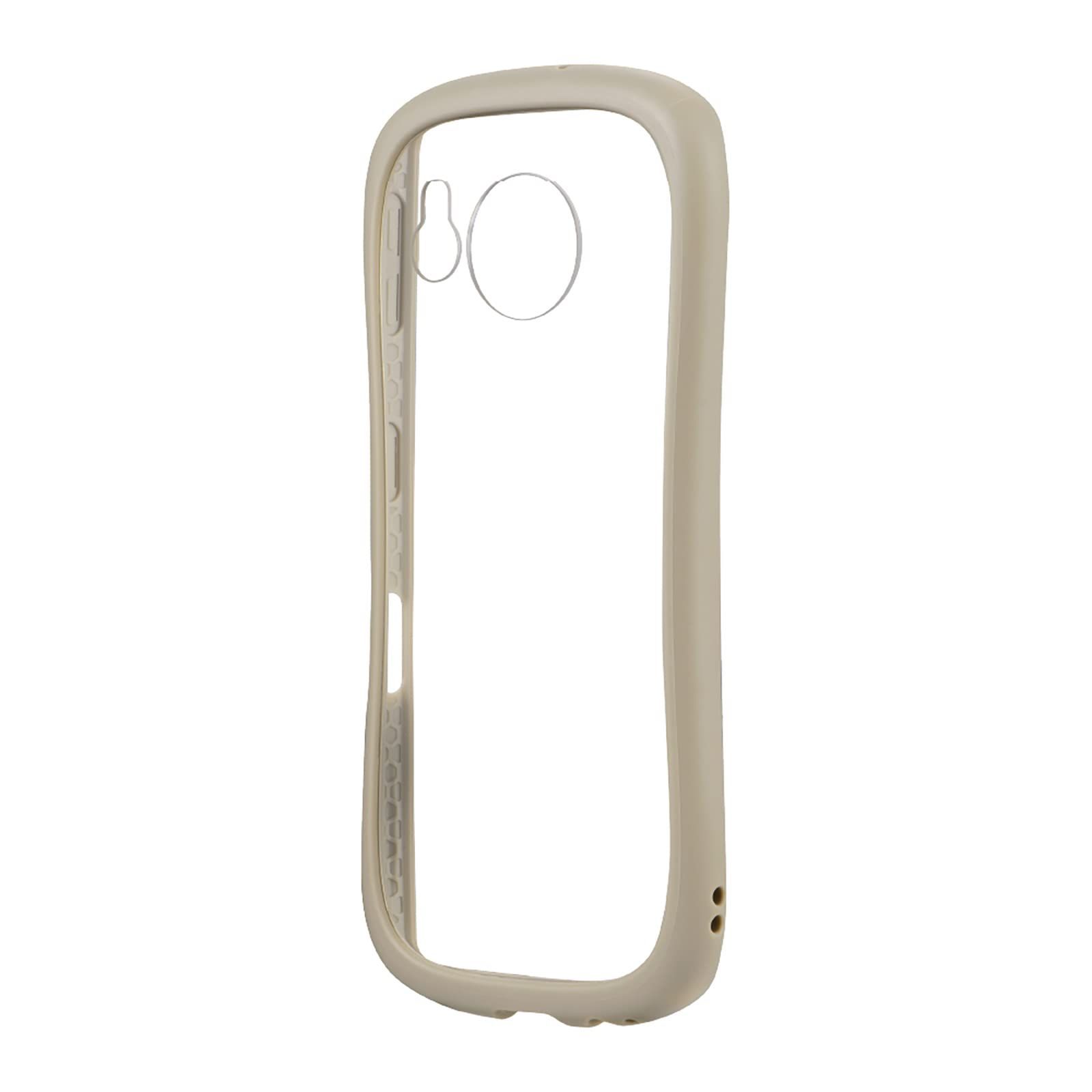 【数量限定】ベージュ freely」 「ViAMO 耐傷・耐衝撃ハイブリッドケース SH-M53C/SHG10 LN-M22WQ2VMFBG sense7 AQUOS ルプラス