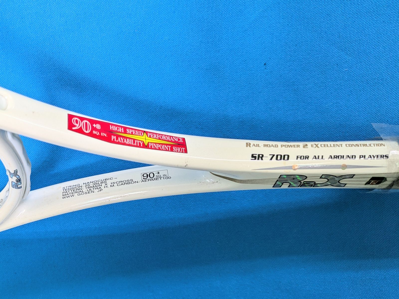 【新品・未使用】GOSEN R2X SR-700 テニスラケット 新品・未使用】GOSEN R2X SR-700 硬式テニスラケット - メルカリ