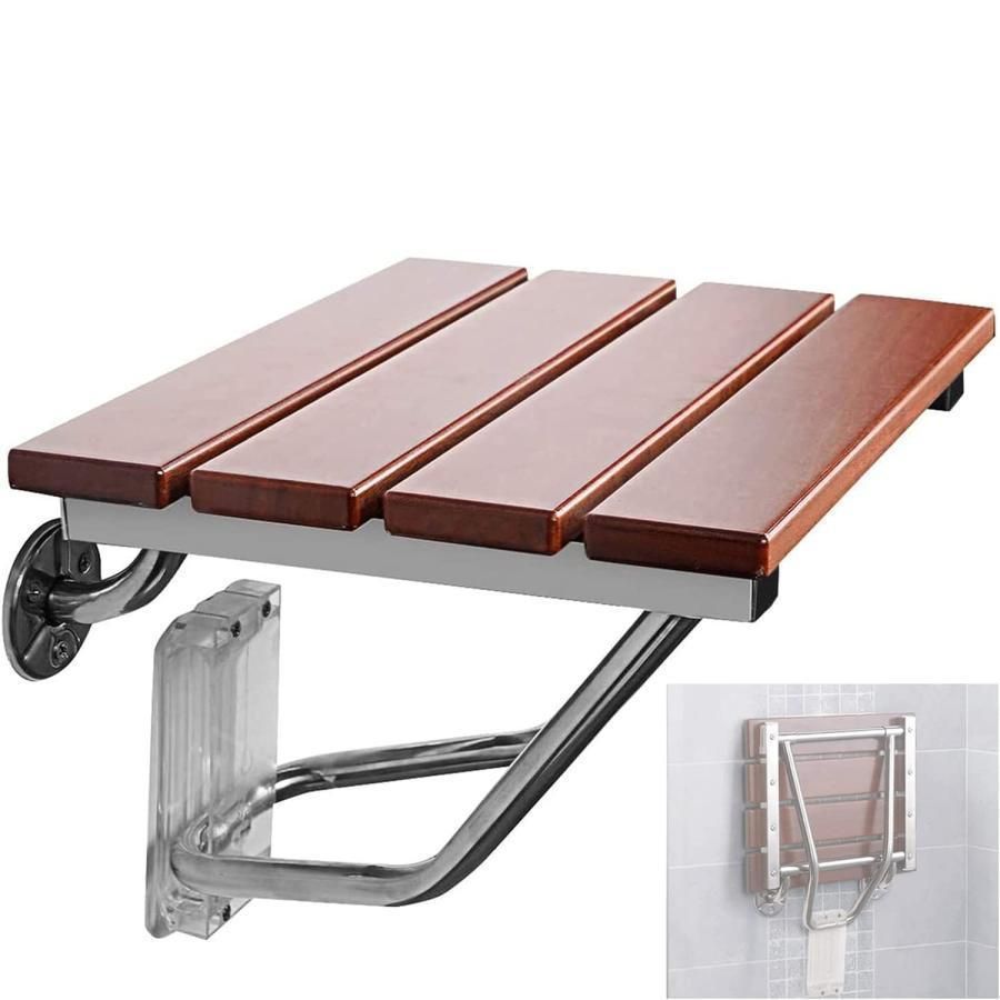 折りたたみ式シャワーシート 壁掛け バスルーム バス 安全 スツール 椅子 ベンチ 折りたたみ式 バスルーム スツール 高齢者用 ハンディキャップ無効 330ポンドの