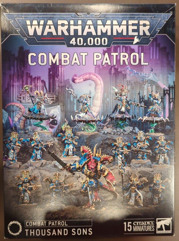 GAMES WORKSHOP WARHAMMER40000 THOUSAND SONS Combat Parrol 2025 コンバットパトロール サウザンド サン