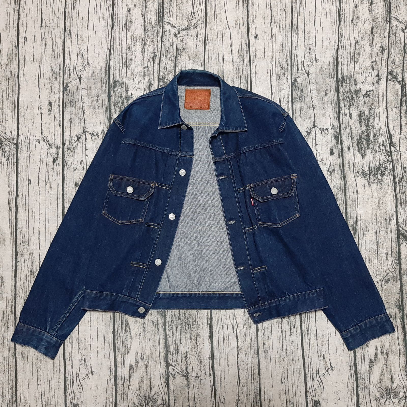 旧LVC LEVI'S 507XX セカンド 2nd レザーパッチ 日本製 42 size 42】旧LVC LEVI'S 507XX セカンド 2nd レザーパッチ 2001 日本製