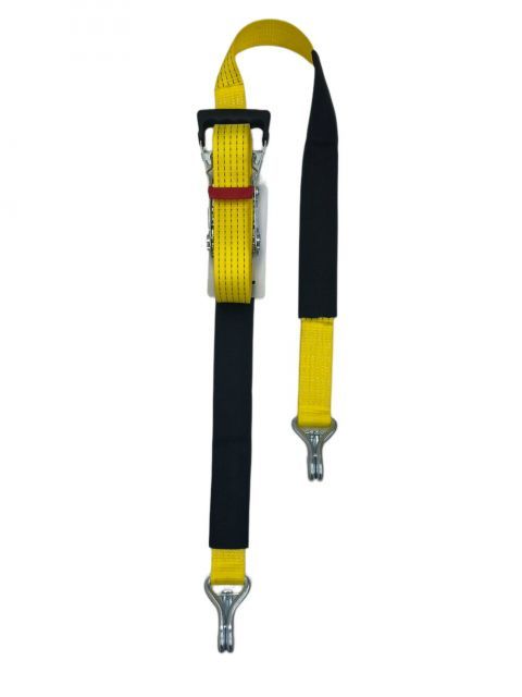 巻取側7ｍ Jフックガッチャラチェット式荷締めベルト