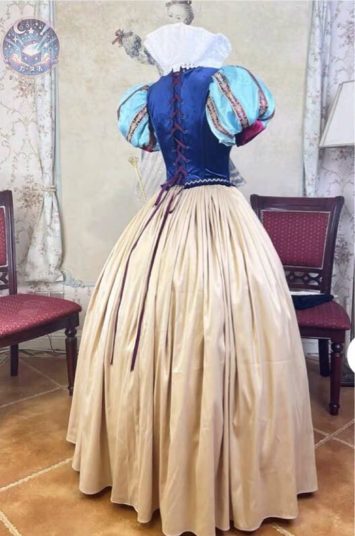 新品未使用】 特製 ディズニー 白雪姫 コスプレ衣装 大人 高級