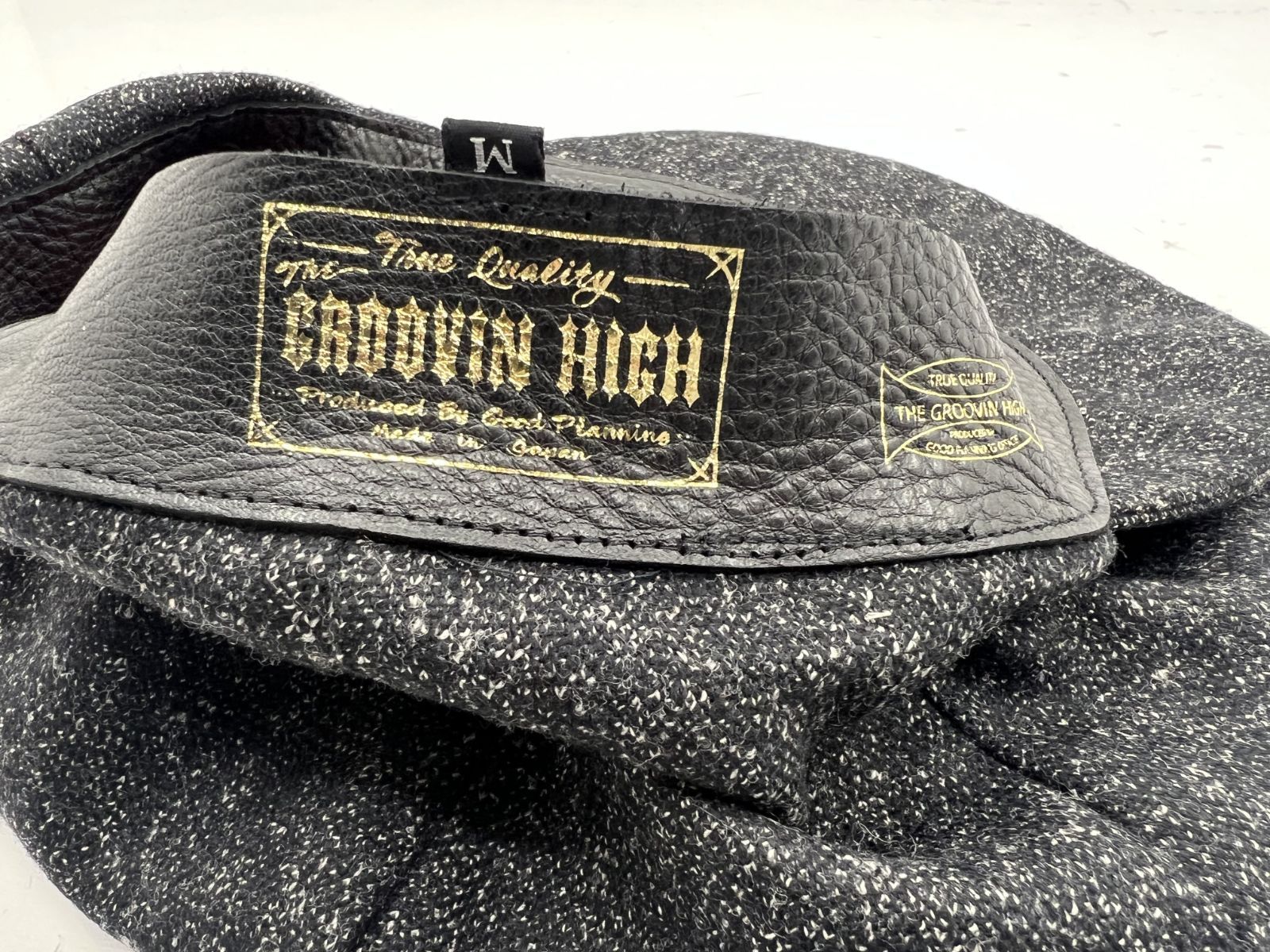 美品  groovin high  グルービンハイ 40s キャスケット  黒 未使用 The Groovin High グルービンハイ 40s キャスケット