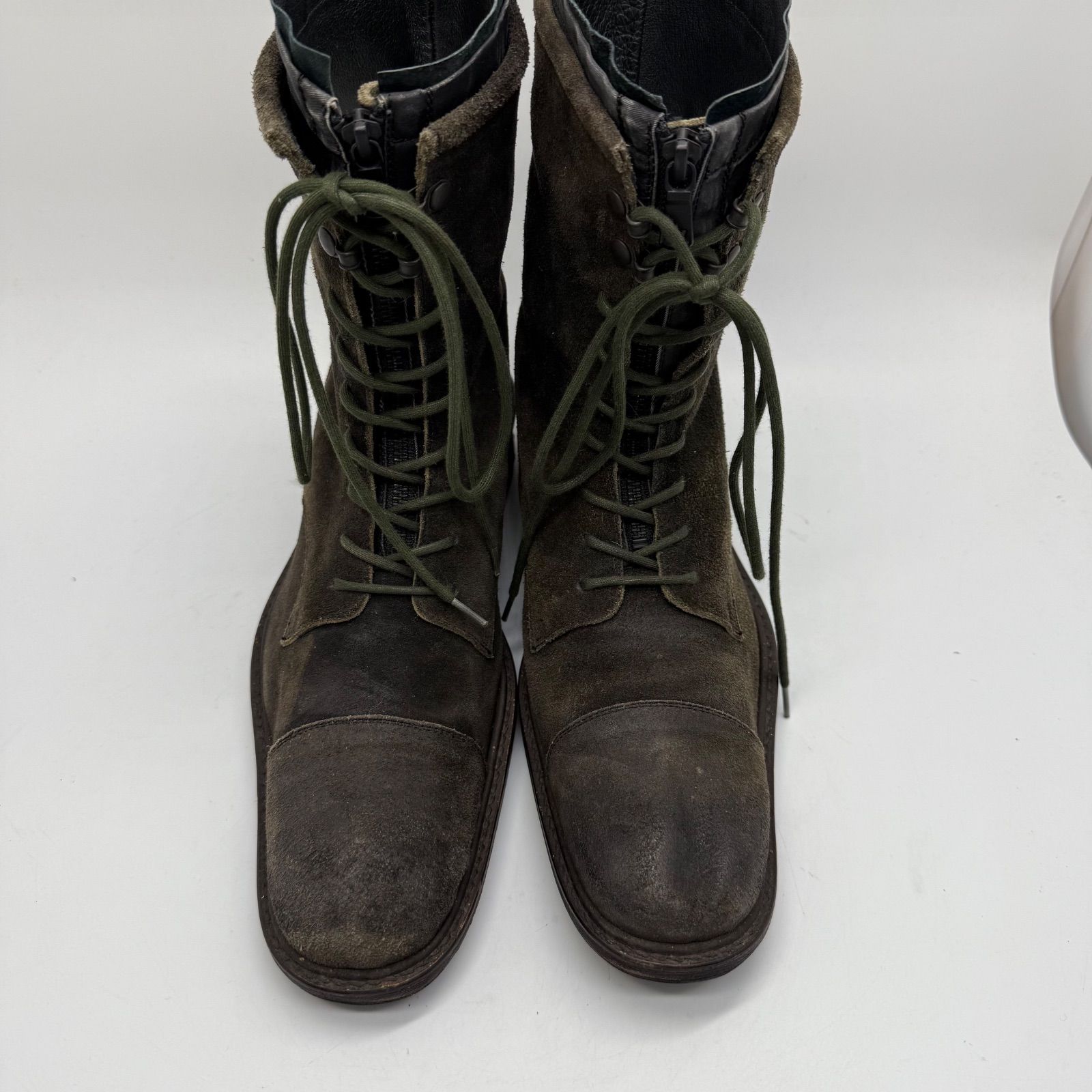 00's alfredoBANNISTER バニスター レースアップZIPブーツ 00's alfredoBANNISTER バニスター レースアップZIPブーツ