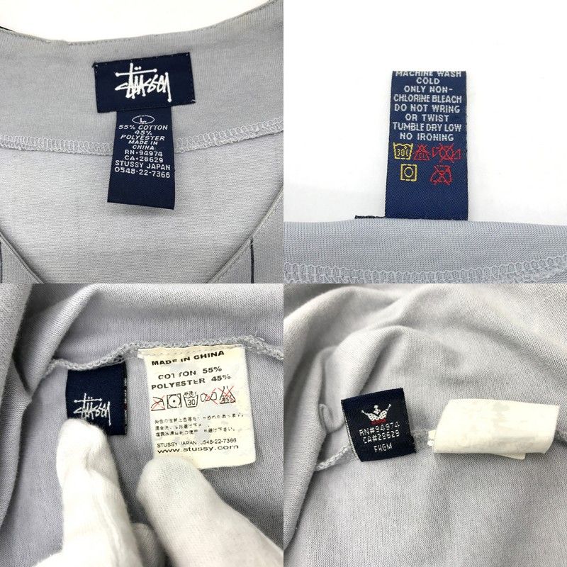STUSSY ステューシー ベースボールシャツ 半袖 ゲームシャツ