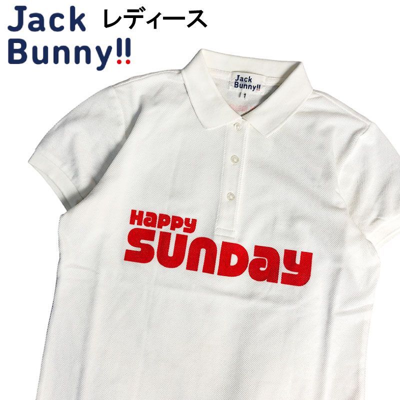 Jack Bunny　ジャツクバニー　レディース　ゴルフウェア　ポロシャツ