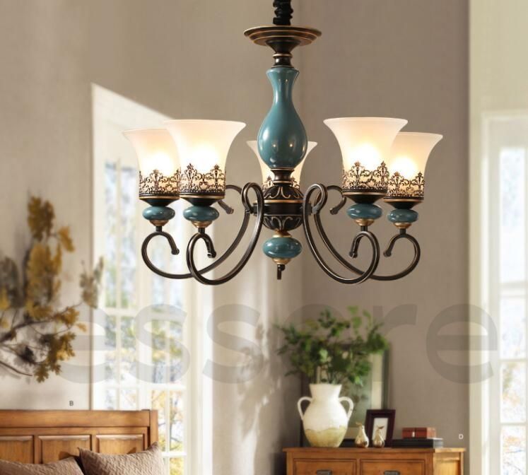 フランスアンティークきらめく小さなシャンデリア照明LDE対応