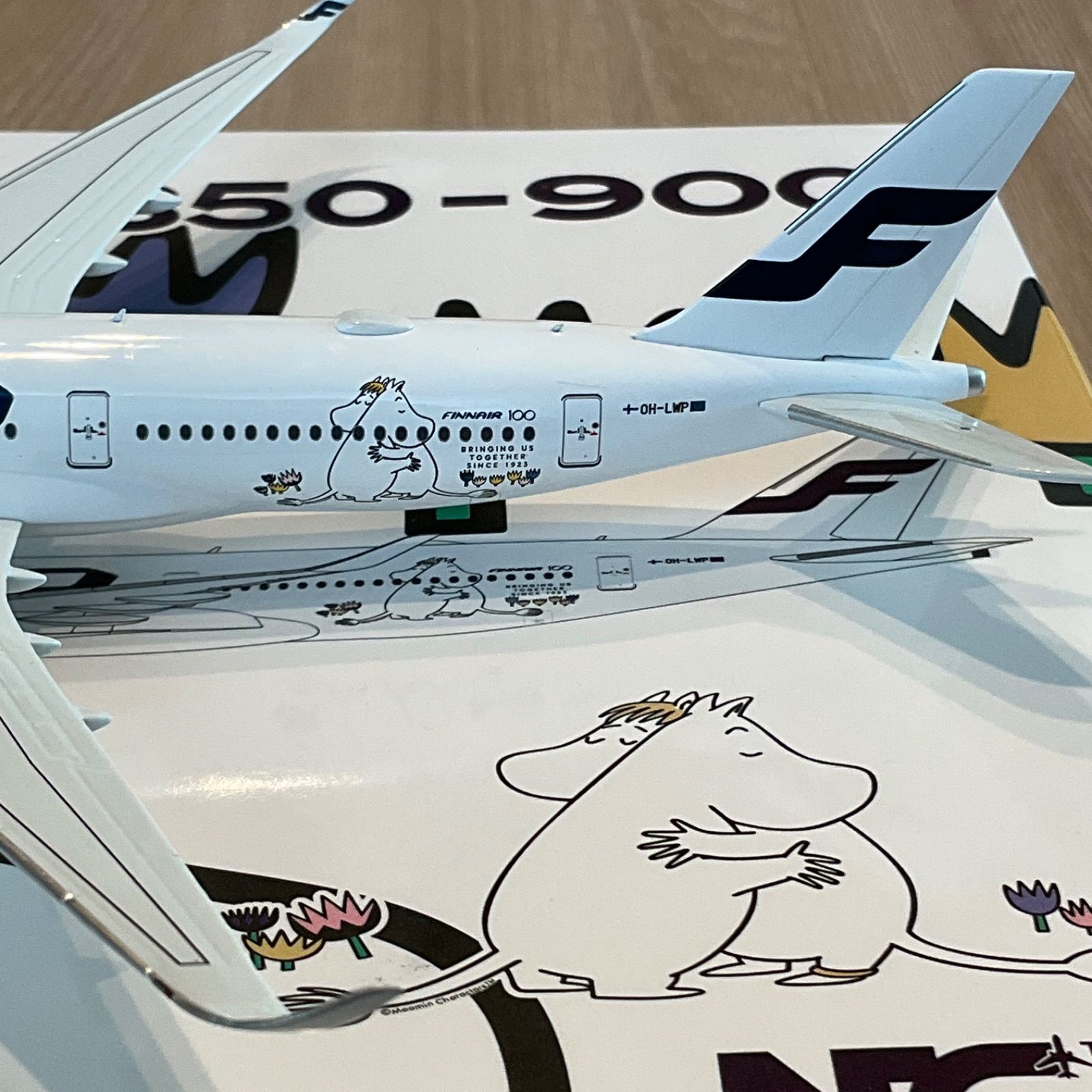 2機セット】フィンエアー A350-900 1/400 OH-LWO OH-LWP ムーミン