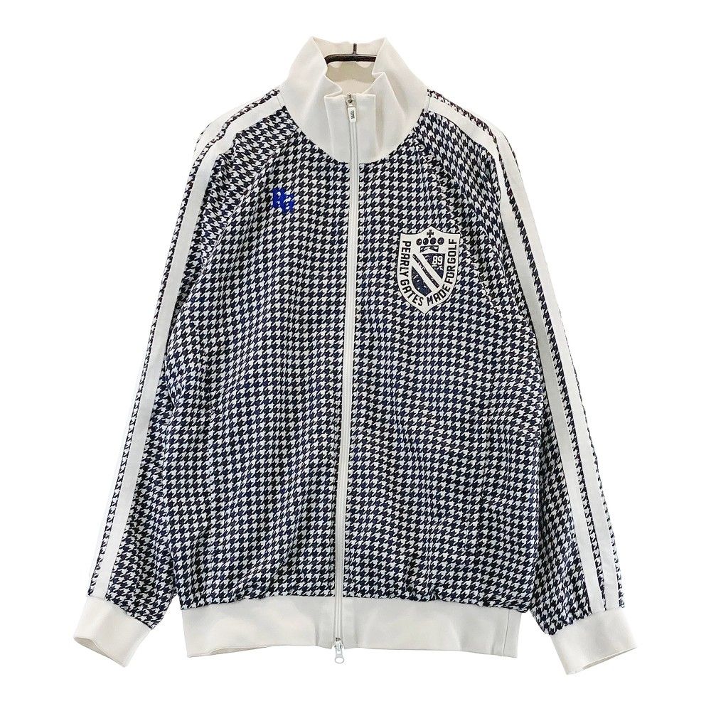 美品 PEARLY GATES 千鳥 ジャケット ゴルフウェア サイズ4 PEARLY GATES（パーリーゲイツ） ブルゾン アウター 「PEARLY GATES
