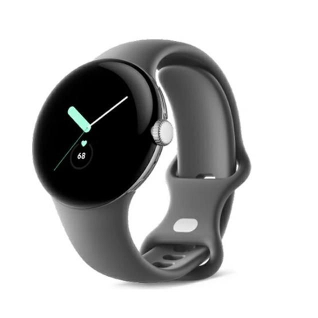 ほぼ新品 Google Pixel Watch LTE Polished Silver ステンレス ケース  