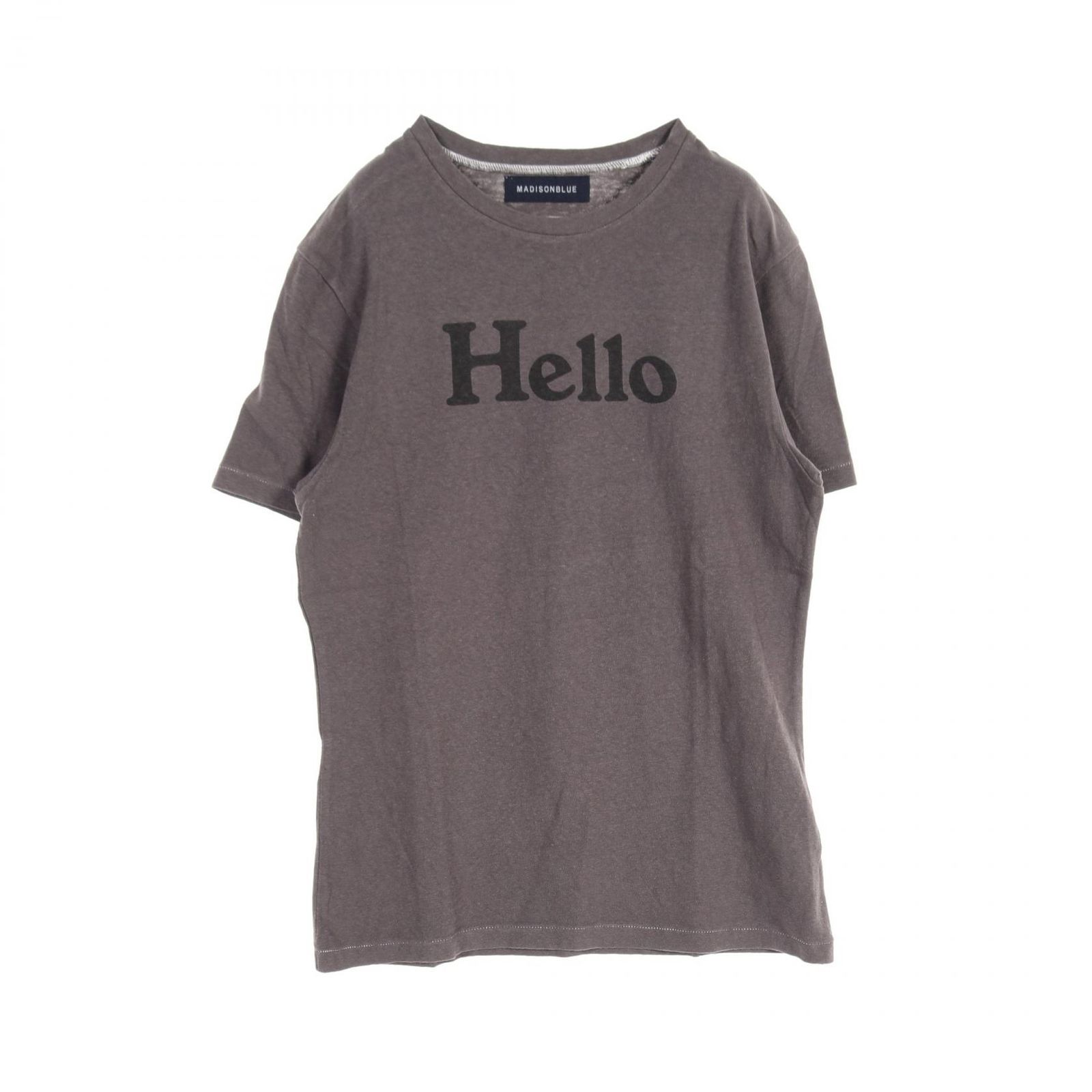 マディソンブルー Helloロゴ カットソー