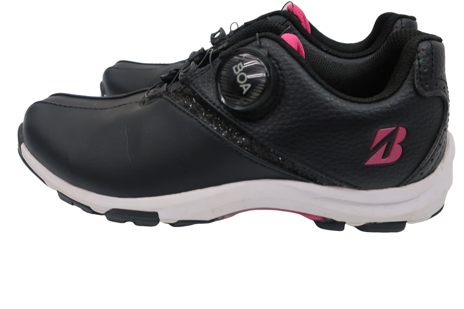 【18％OFF】 美品】BRIDGESTONE GOLF(ブリヂストンゴルフ) ダイヤル式 シューズ(女性用)