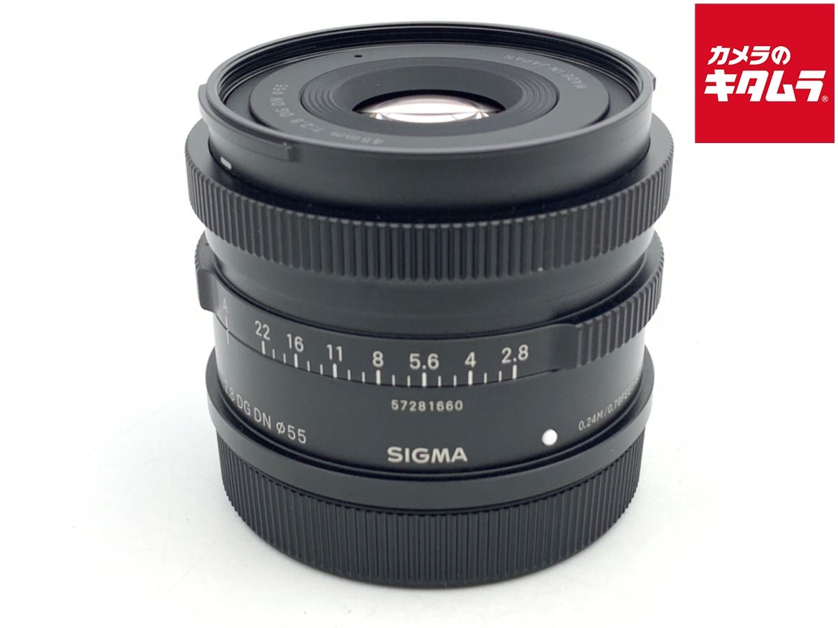 中古】 【良品】 シグマ 28-45mm F1.8 DG DN Art ソニーE用 28-45mm F1.