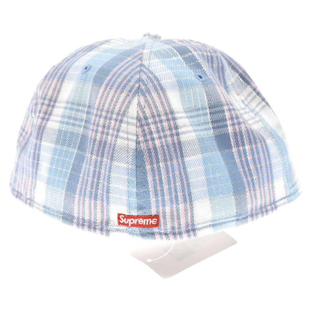 SUPREME (シュプリーム) 23SS×NEW ERA Metallic Plaid S Logo New Era