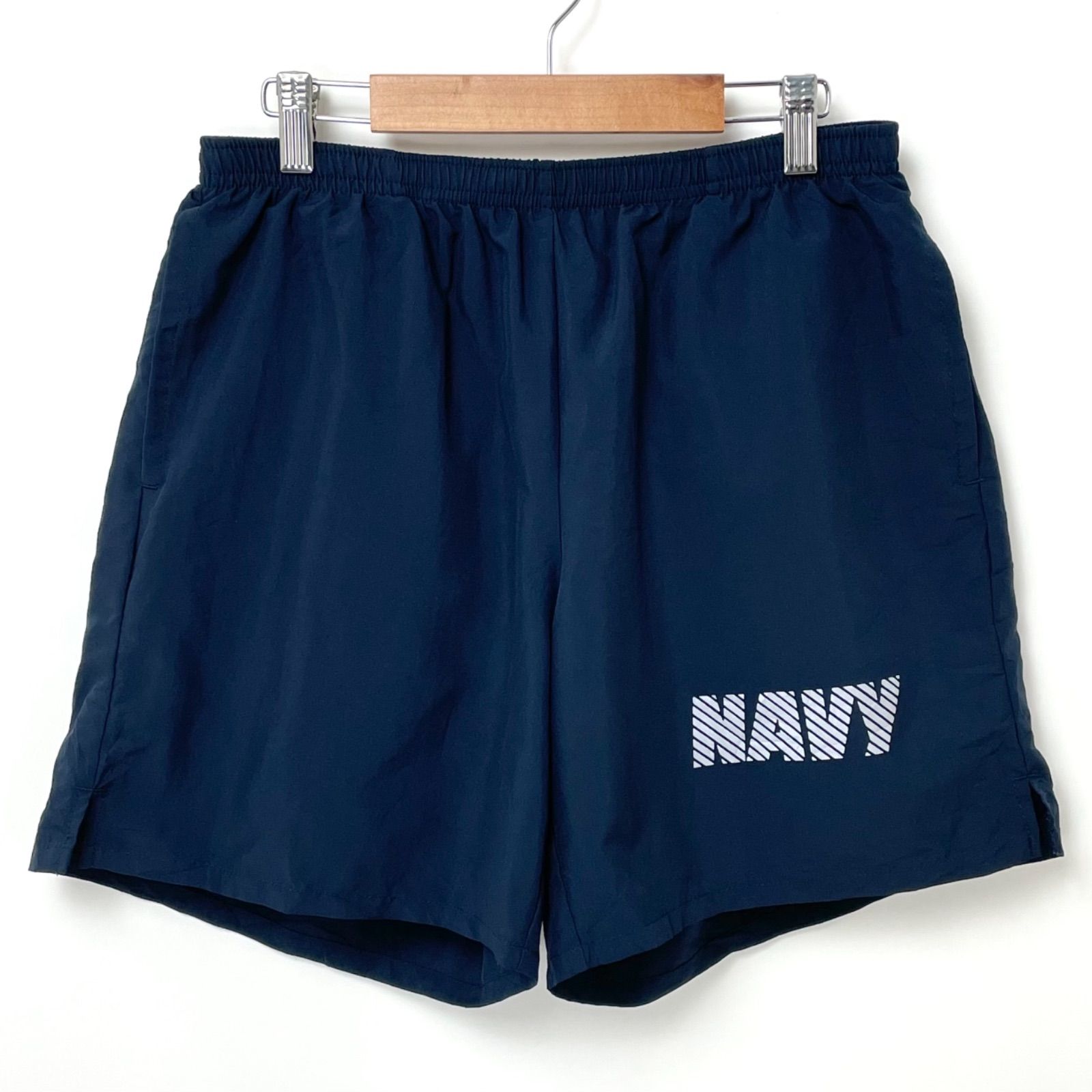 アメリカ海軍 U.S.NAVY new balance/ニューバランス フィジカルトレーニング ショートパンツ Mサイズ【PT-ML0004NBB-1011】