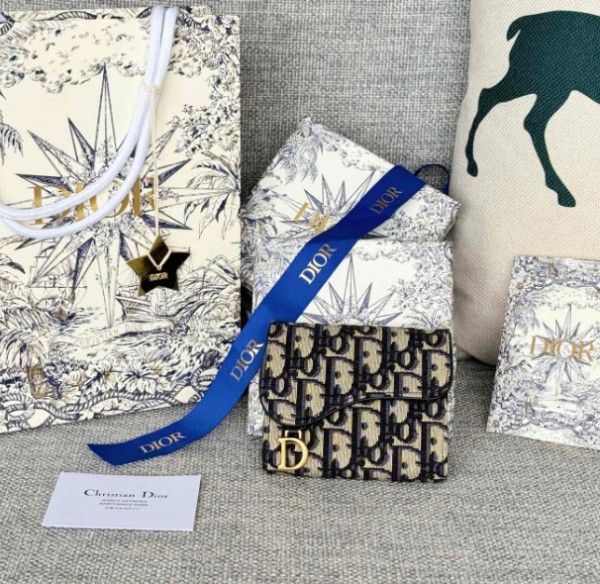 Dior ディオール オブリーク ジャカード 財布