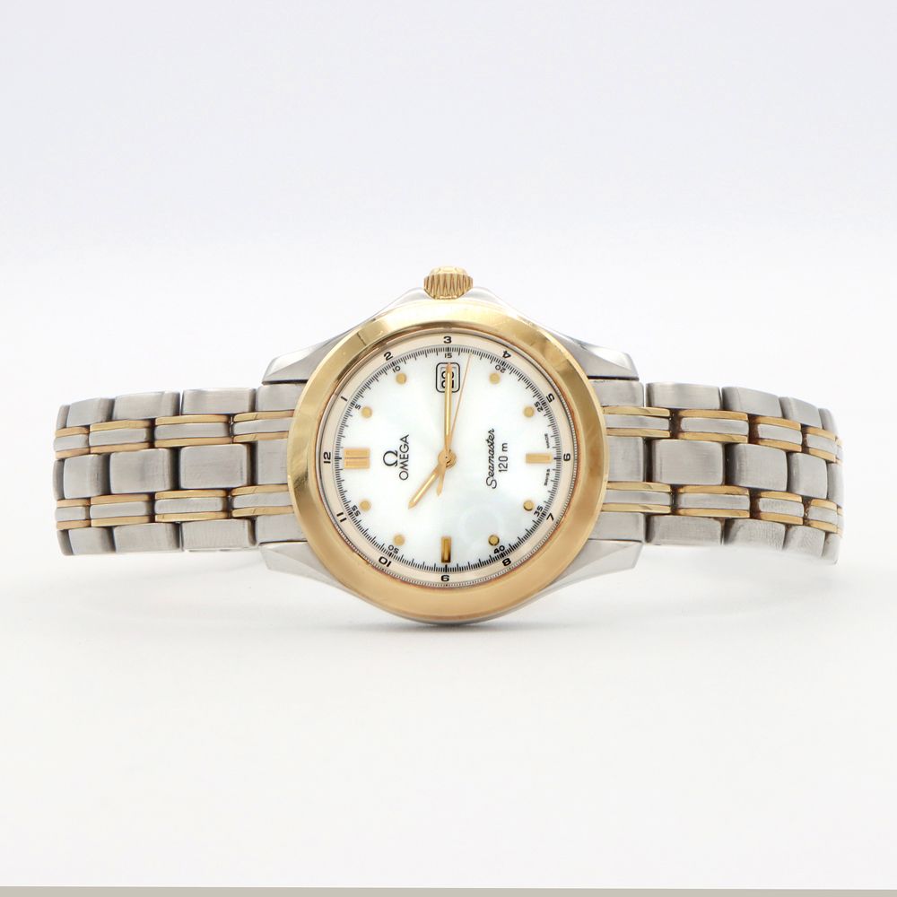 OMEGA Seamaster 120m防水イエローゴールドSSコンビメンズ