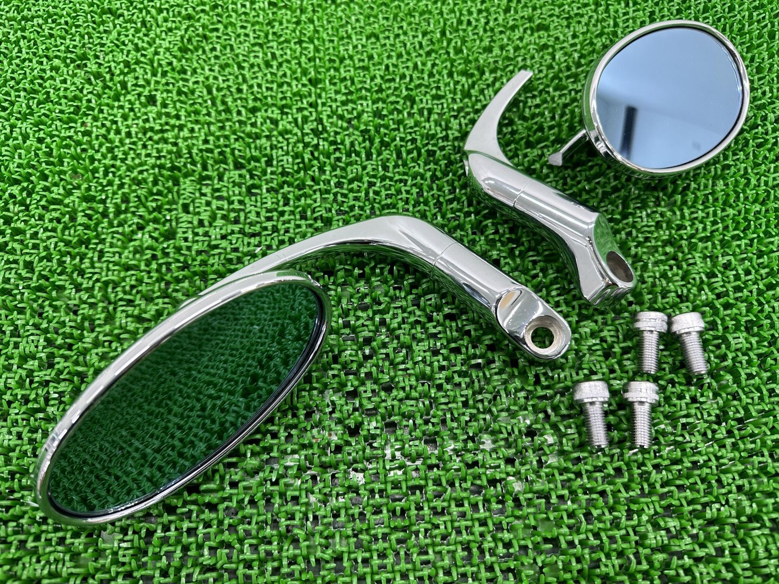 ナポレオン製 ミラー 左右 ヤマハ 純正 中古 バイク 部品 ワイズギア