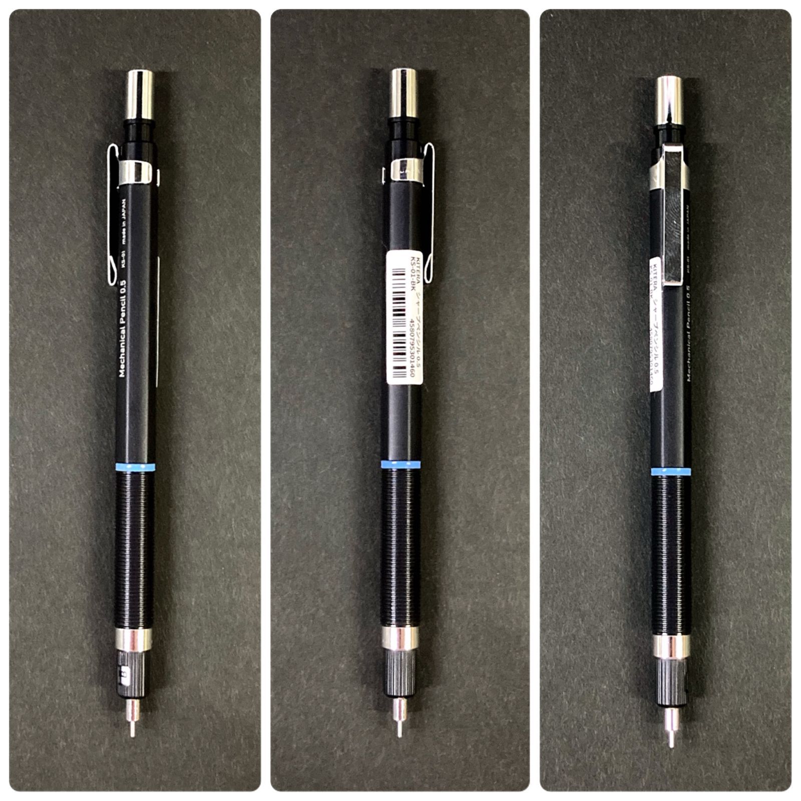 万年筆、シャープペンシル バラ売り○ セーラー万年筆 再生工場 フェアラインPSシャープペン ブラック